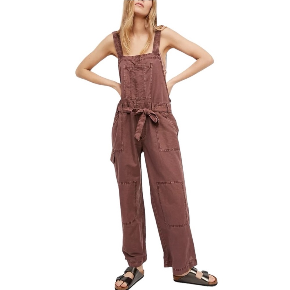 EUC Free People Beach Comber Utility One-Piece